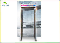 Wykrywacz metalu z wielostrefową ramą drzwi rządowych o szerokości wewnętrznej 720-900 mm dostawca