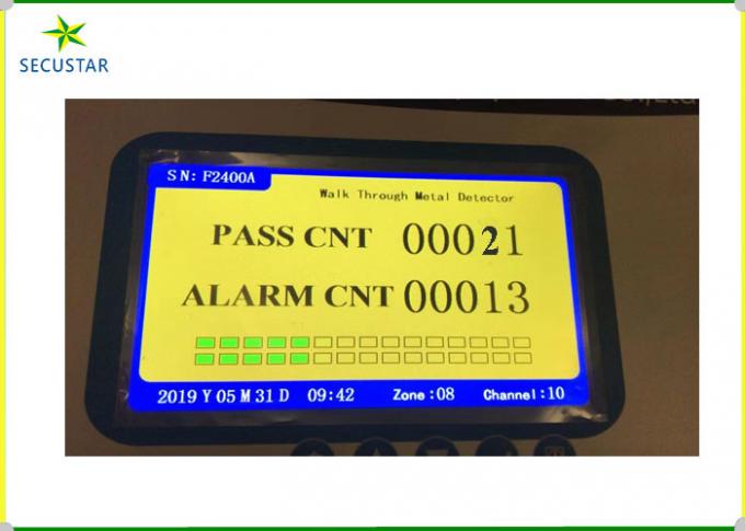Alarm bezpieczeństwa Archway Wykrywacz metalu 7-calowy monitor LCD do bram szkolnych 1